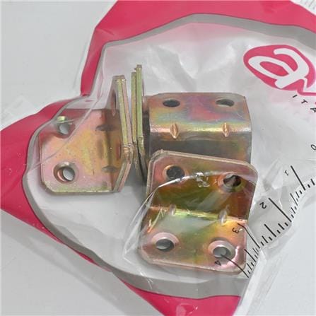 AVIO MOUNTING BRACKET L SHAPE 4 HOLE 25MM 10PCS