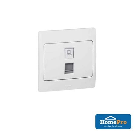 LEGRAND DATA SOCKET MALLIA RJ45 CAT6-281162 WHITE