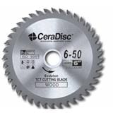 CERADISC CIRCULAR SAW BLADE 6" (50T 6-50)