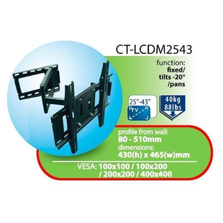 CENTO TELEVISION WALL HANGING BRK-LCDM2543 26 - 40
