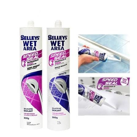 SELLEYS WET AREA SPEED SEAL 300G CLEAR