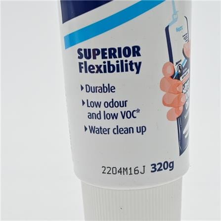 SELLEYS SILICONE NO MORE GAPS FILLER TUBE 320G WHITE