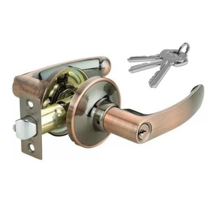 YALE ENTRANCE LEVER VL-5347-US11 ANTIQUE COPPER
