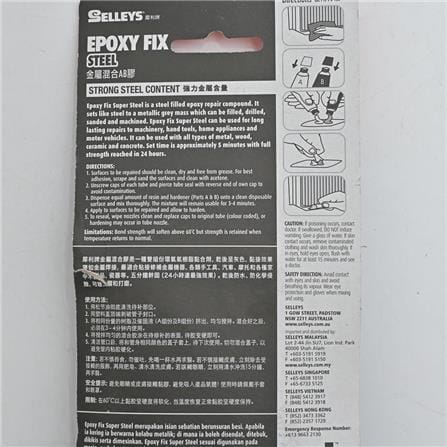 SELLEYS EPOXY FIX SUPER STEEL 35ML