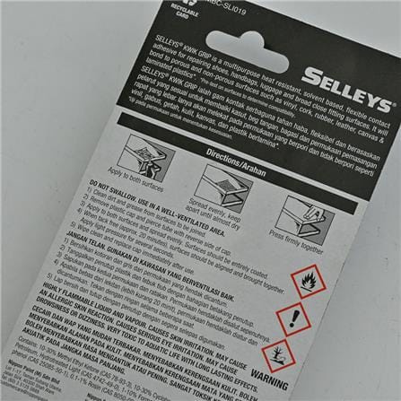 SELLEYS KWIK GRIP CONTACT ADHESIVE 50ML