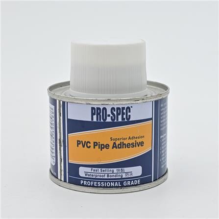 PRO-SPEC PVC PIPE ADHESIVE 100ML CLEAR