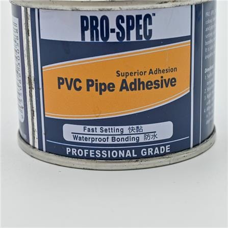 PRO-SPEC PVC PIPE ADHESIVE 100ML CLEAR