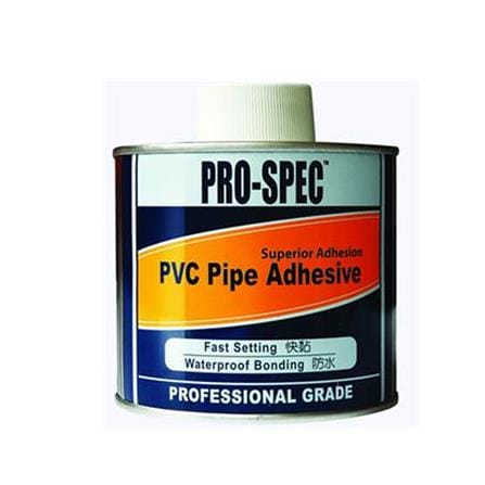 PRO-SPEC PVC PIPE ADHESIVE 500ML CLEAR