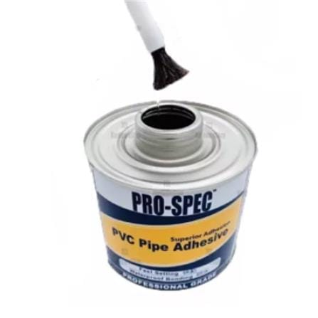 PRO-SPEC PVC PIPE ADHESIVE 500ML CLEAR