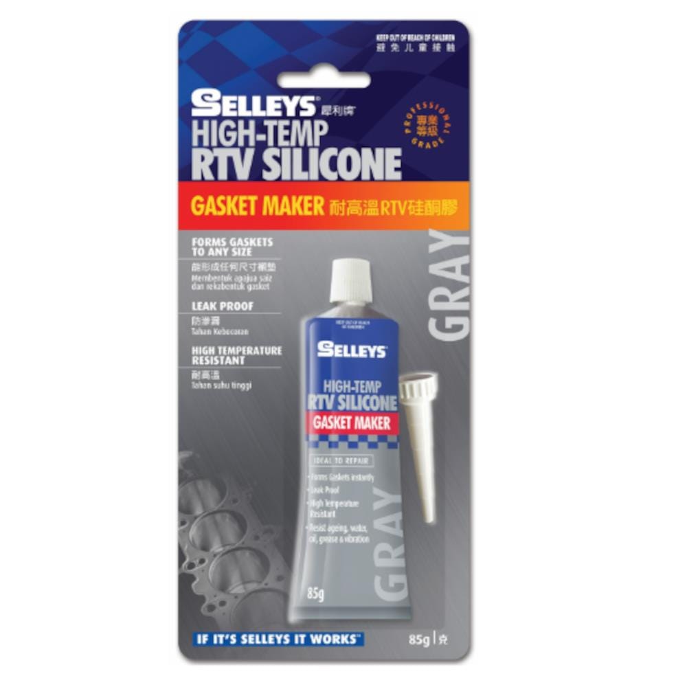 SELLEYS HIGH-TEMP RTV SILICONE GASKET MAKER 85G