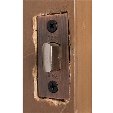 YALE BATHROOM KNOB KN-VCA5122US11 ANTIQUE COPPER