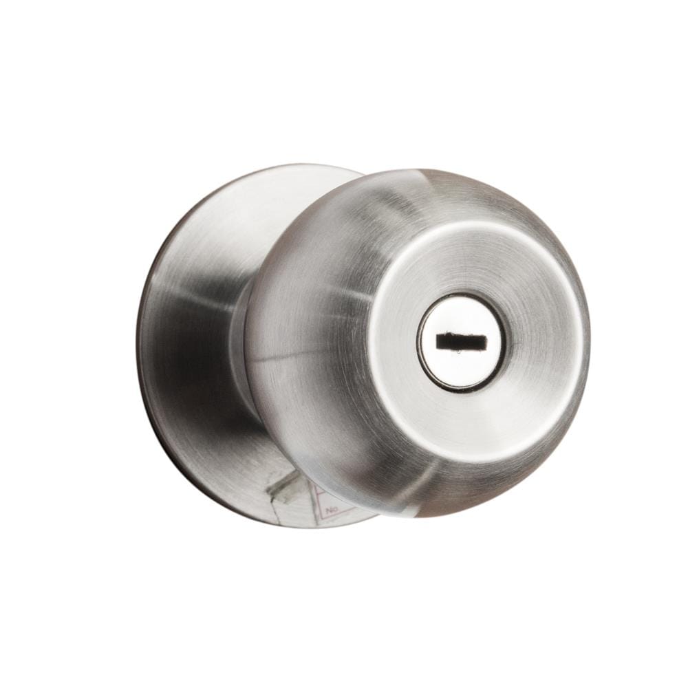 YALE BATHROOM KNOB KN-VCA5122US32D SATIN STEEL