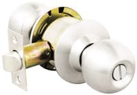 YALE BATHROOM KNOB KN-VCA5122US32D SATIN STEEL
