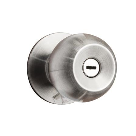 YALE BATHROOM KNOB KN-VCA5122US32D SATIN STEEL