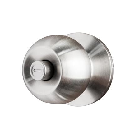 YALE BATHROOM KNOB KN-VCA5122US32D SATIN STEEL