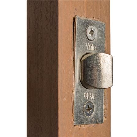 YALE BATHROOM KNOB KN-VCA5122US32D SATIN STEEL