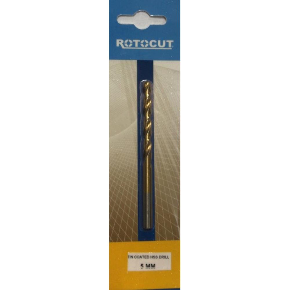 ROTOCUT METAL DRILL BIT HSS 5MM RTJ500 (GOLD)