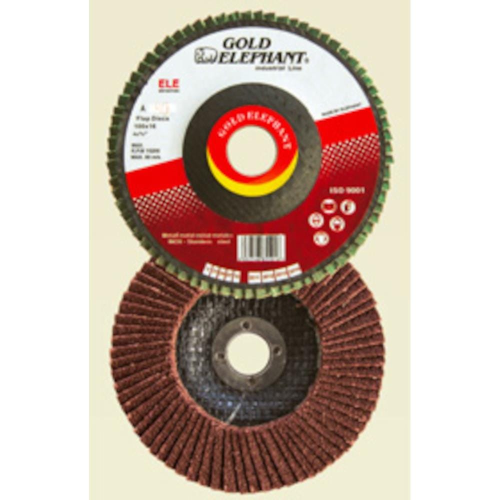 GOLD ELEPHANT INDUSTRIAL LINE SURFACE FLAP DISC EDM-4180