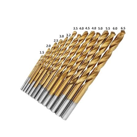 PRESTO METAL DRILL BIT HSS 01000-1/16" (GOLD)