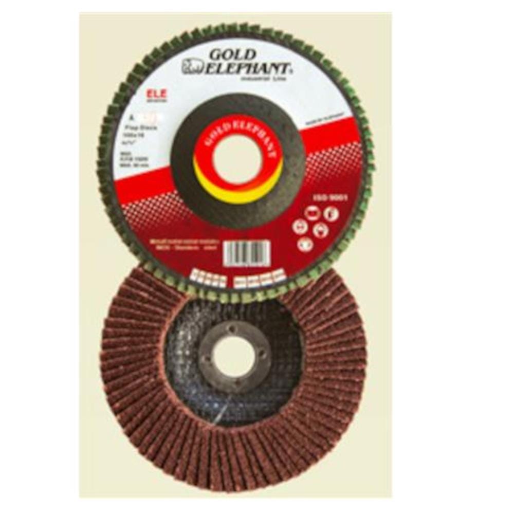 FLAP DISC GOLD ELEPHANT METAL (100X 16MM) EDM-4080
