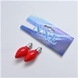 7W E12 CHILLY BULB RED 2PCS MASTAR
