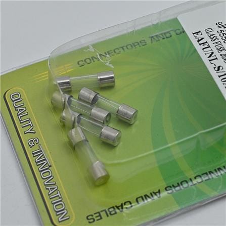 GLASS FUSE 20MM 10A 5PCS EAFUNL-S/10A TNK