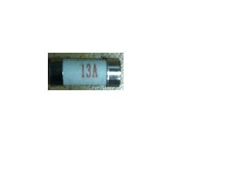 CERAMIC FUSE 13A 5PCS EAFUNL-C/13A TNK