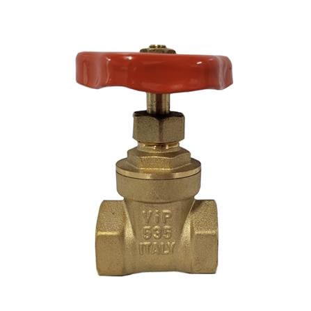 VIP PN16 BRASS GATE VALVE  (535) 1/2 INCH