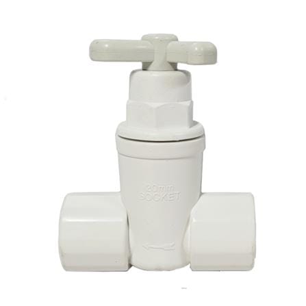 K-BRAND PVC STOPCOCK - WHITE SY-136