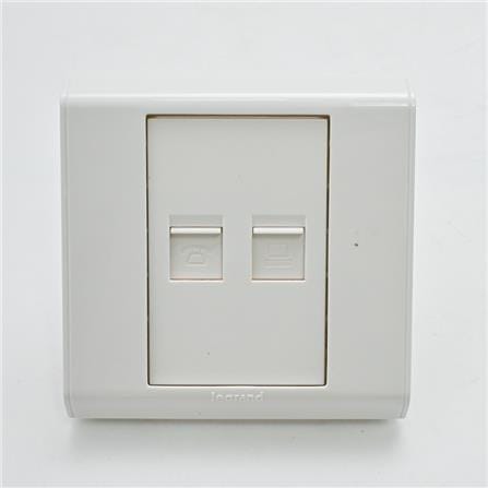 BELANKO 1GANG RJ11 + RJ45 CAT5E SOCKET 617094