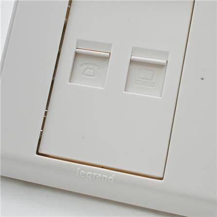 BELANKO 1GANG RJ11 + RJ45 CAT5E SOCKET 617094