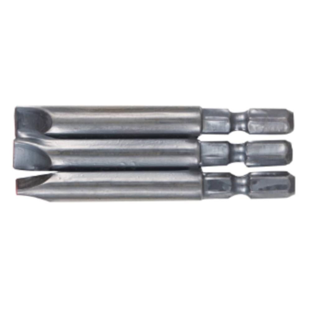 MAKITA SLOTTED SCREWDRIVER BIT 70MM 3PCS 798302-3