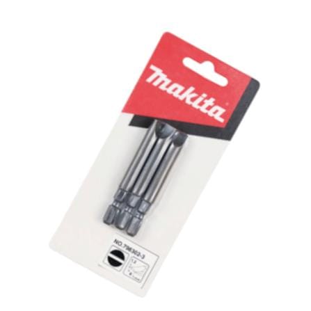 MAKITA SLOTTED SCREWDRIVER BIT 70MM 3PCS 798302-3