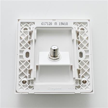 SINGLE TV-F TYPE TV/AUDIO SOCKETS BELANKO 617120
