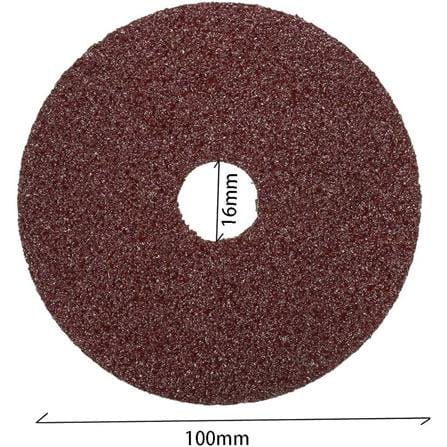 BSP DISC SANDING OXIDE 100x16MM 36 GRIT (BFD561-36)