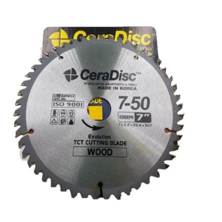 CERADISC CIRCULAR SAW BLADE  7" 50T 7-50