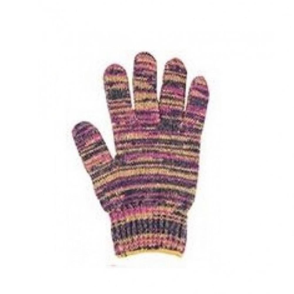 EXTRA THICK MIXED COLOUR KNITTED COTTON GLOVES L1201