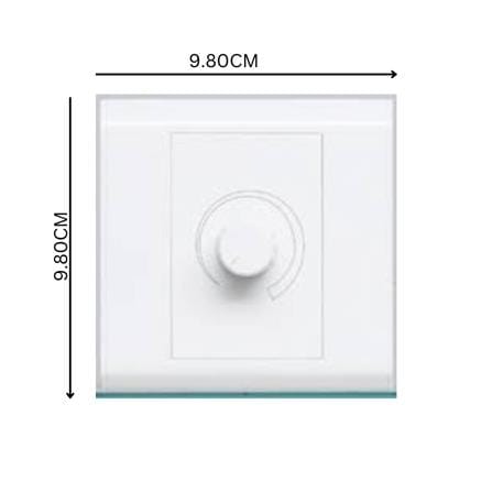 BELANKO PUSH ON/OFF AND ROTARY DIMMER 1000W - 617031 WHITE