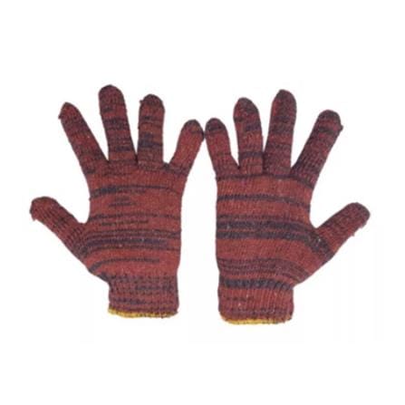MIXED COLOUR KNITTED COTTON GLOVES L1200
