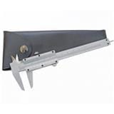 AMS BRASS VERNIER CALIPER 4"/100MM SILVER