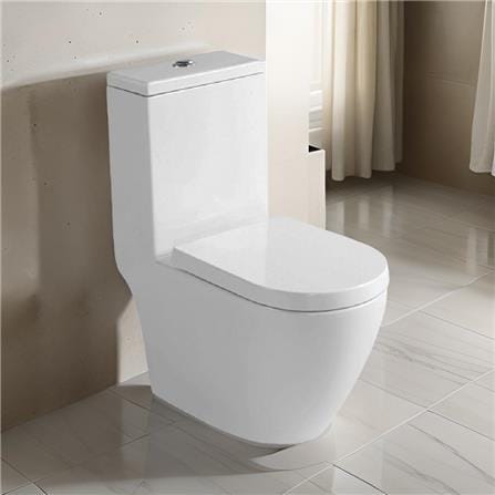 MD 1P TOILET AMORY WASHDOWN DUAL FLUSH 3/6 L H75.50XW36XD69 CM WHITE