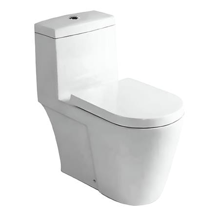 MD 1P TOILET LAVONN WASHDOWN DUAL FLUSH 3/6 L H74XW76XD27 CM WHITE