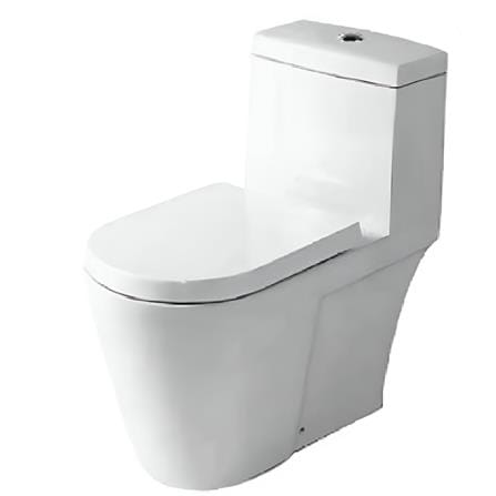 MD 1P TOILET LAVONN WASHDOWN DUAL FLUSH 3/6 L H74XW76XD27 CM WHITE