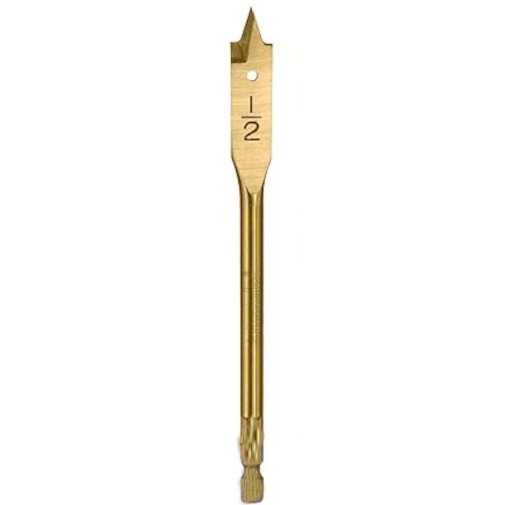 STERLING WOOD DRILL BIT  SPADE 1/2" S3P4 (GOLD)