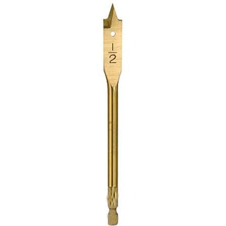 STERLING WOOD DRILL BIT  SPADE 1/2" S3P4 (GOLD)