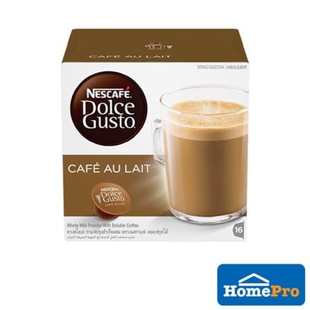 NESCAFE DOLCE GUSTO CAPSULES CAFE AU LAIT 16 CUPS