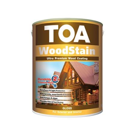 TOA WOODSTAIN GLOSS 9103 GOLDEN PINE 5 LITRE