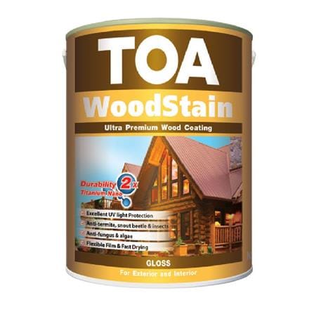 TOA WOODSTAINS GLOSS 09105 5L