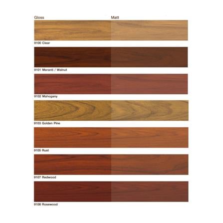 TOA WOODSTAIN GLOSS 9108 ROSEWOOD 5 LITRE