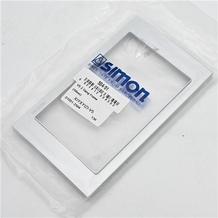FRAME 504-51 2G SILVER SIMON